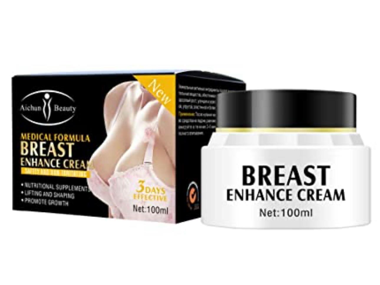 Aichun Beauty Breast Enhance Cream – Medical Formula for Firming, Lifting & Natural Growth (100ml)